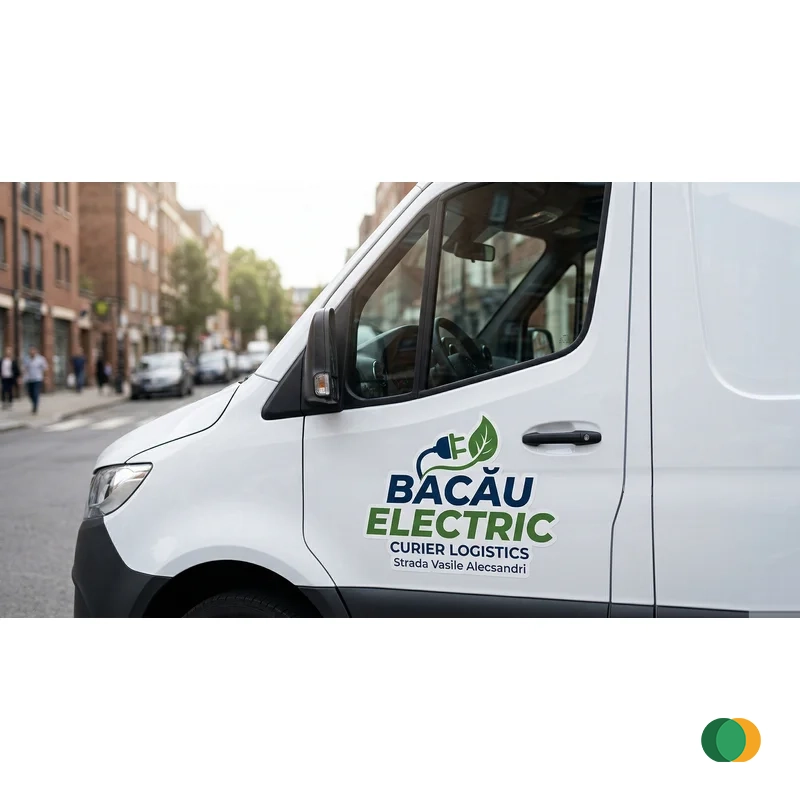 Branding duba electrica bacau 1 – Creative Print Station Bacău