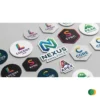 Insigne corporative bleumarin 1 – Creative Print Station Bacău