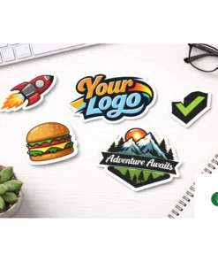 Stickere diverse logo birou 1 – Creative Print Station Bacău