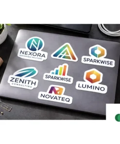 Stickere logo corporative laptop 1 – Creative Print Station Bacău